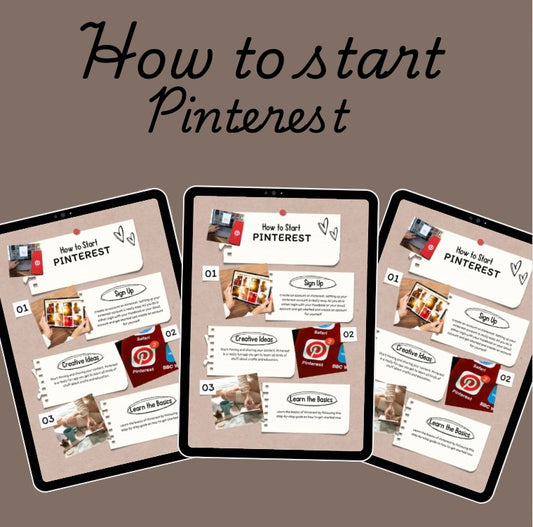 How to start Pinterest EBook